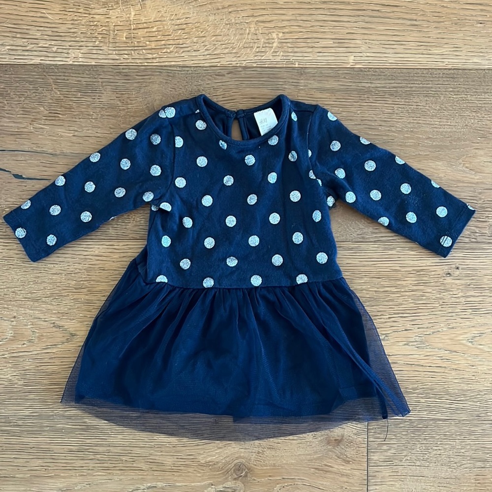 Baby Girl Polka Dot Dress by H&M size 4-6M
